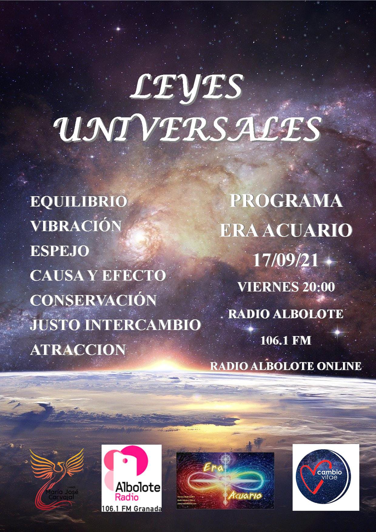 Evento Leyes Universales